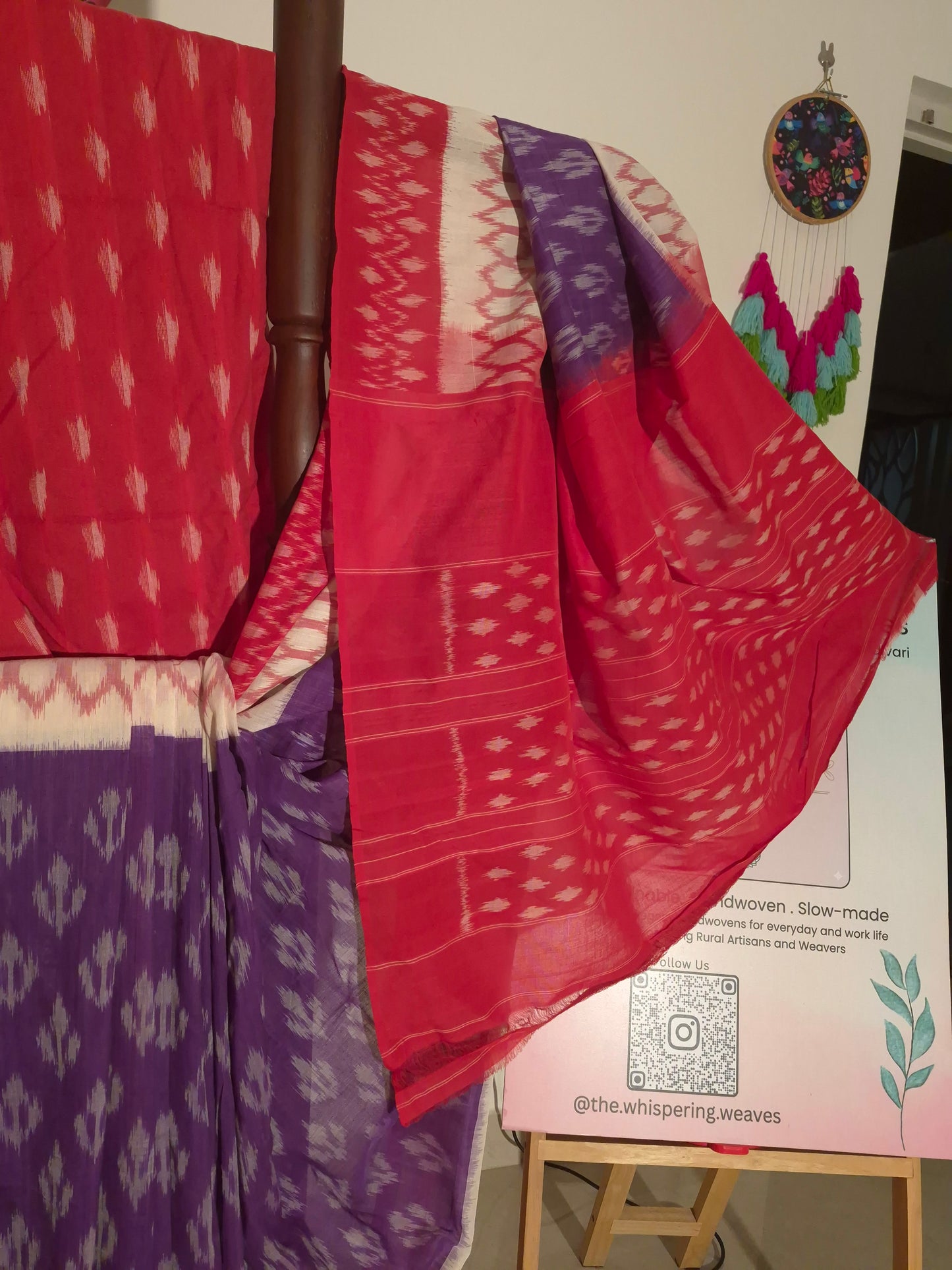 Pochampally Ikat - Violet