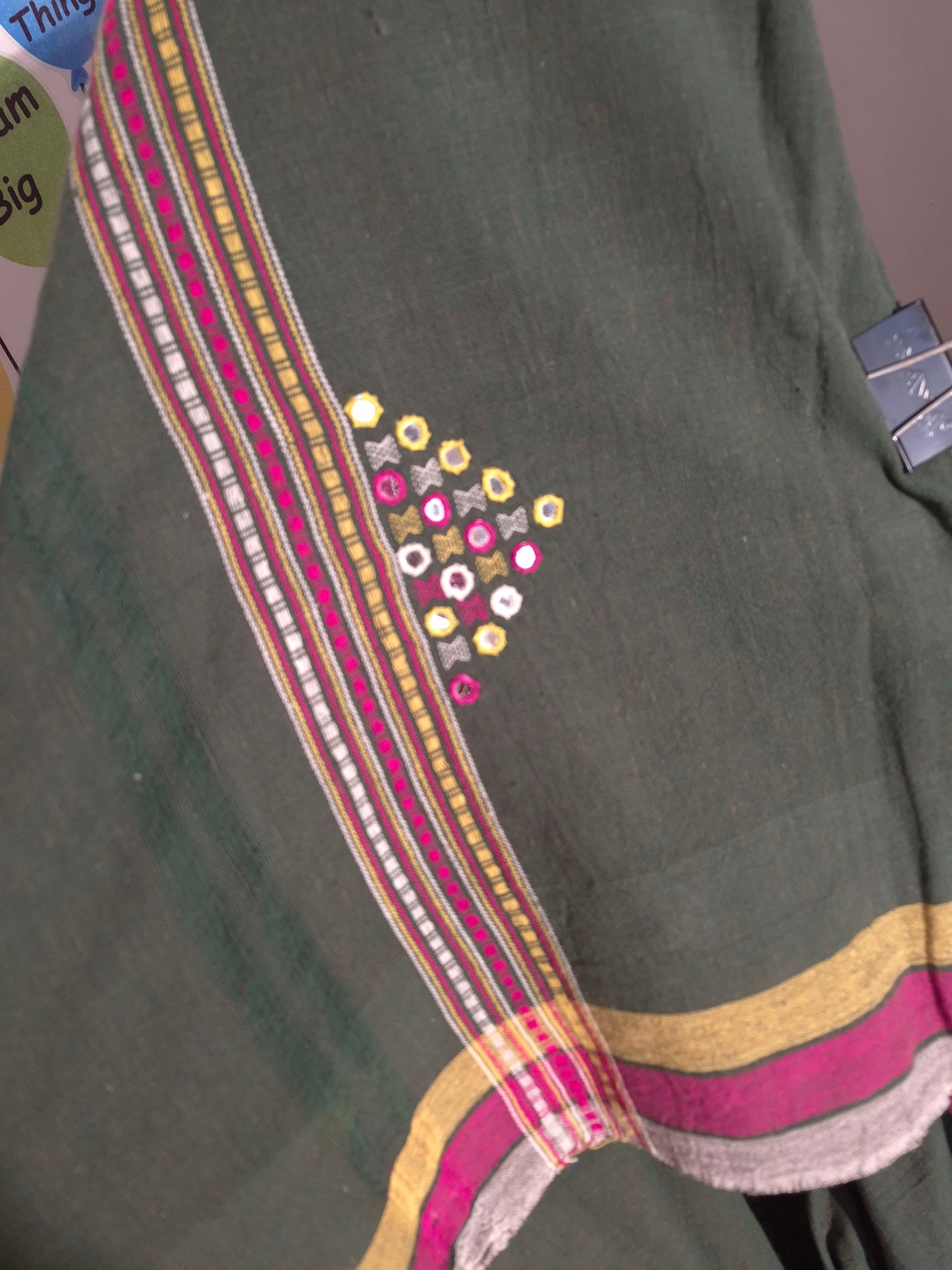 Bhujodi Kala Cotton - Olive Green