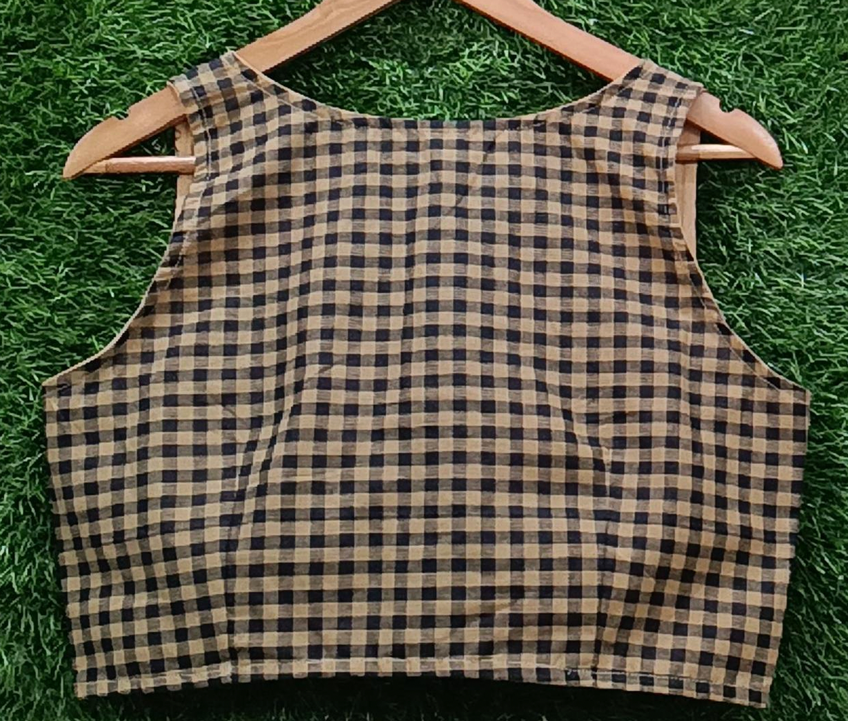 Checks Cotton Blouse