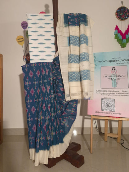 Pochampally Ikat - Blue