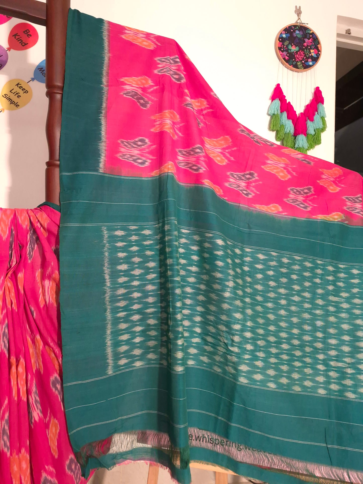 Pochampally Ikat - Butterfly