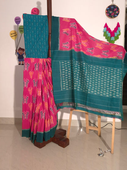 Pochampally Ikat - Butterfly