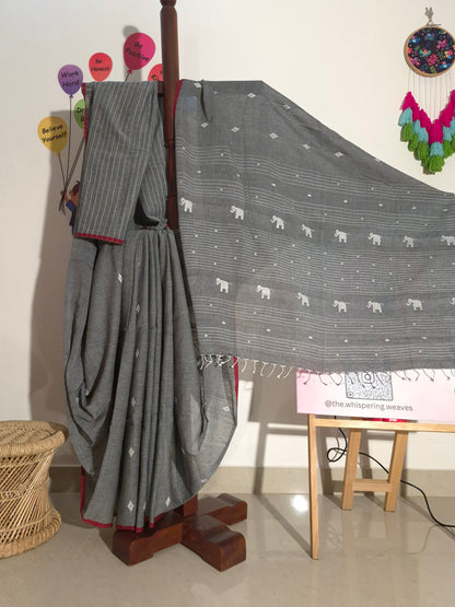 Jamdhani - Grey - Elephant