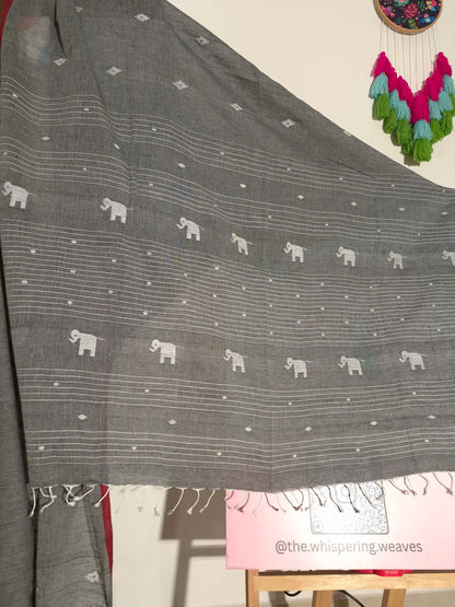 Jamdhani - Grey - Elephant