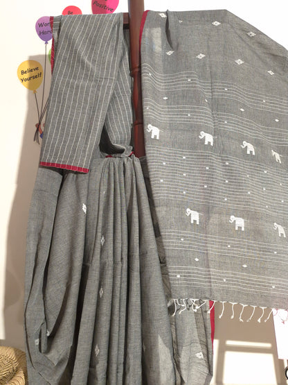 Jamdhani - Grey - Elephant