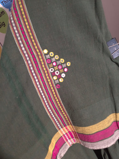 Bhujodi Kala Cotton - Olive Green