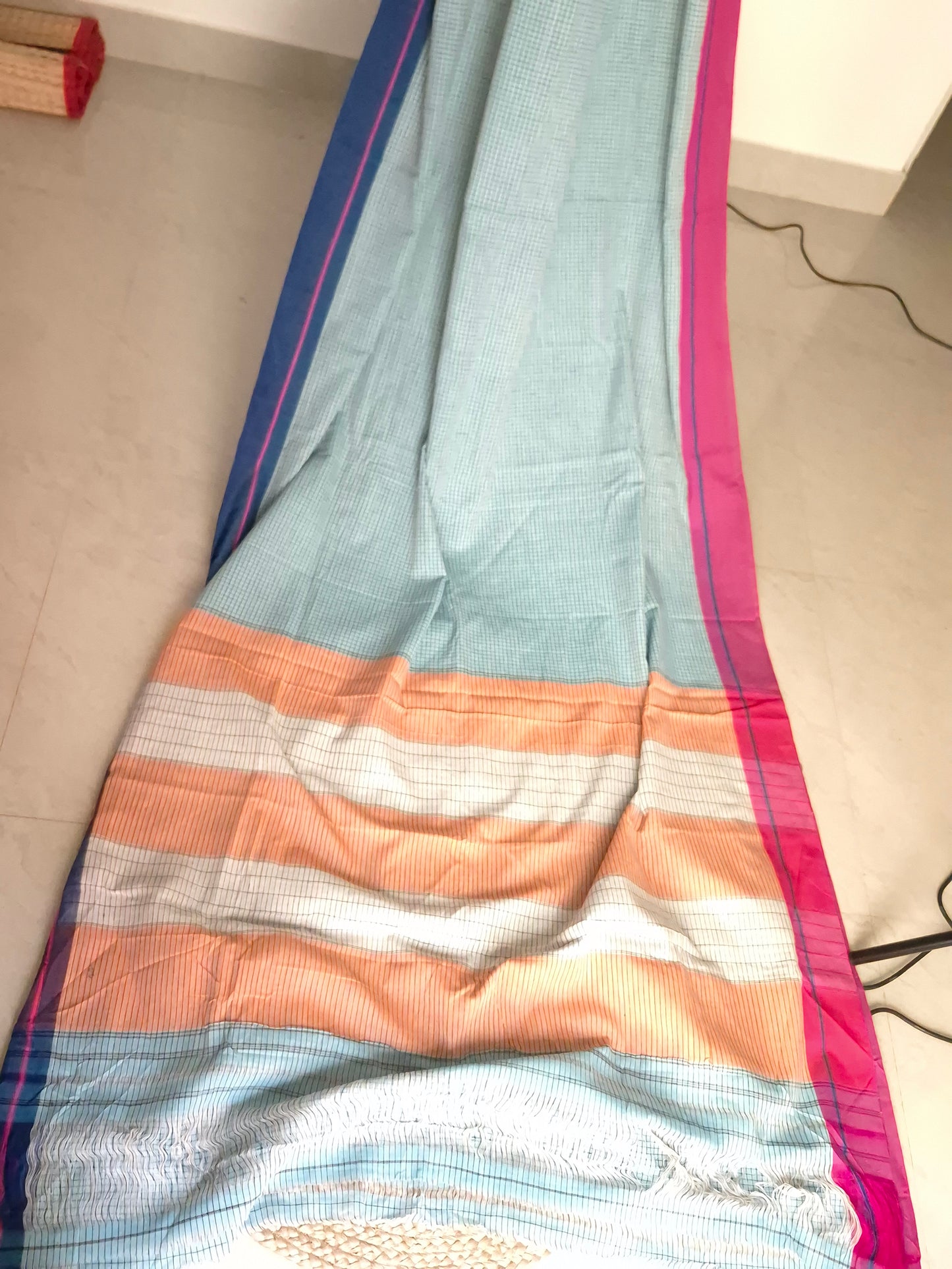 Patteda Anchu - Blue Checks