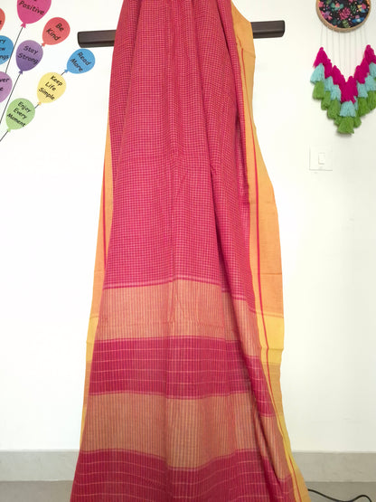 Patteda Anchu - Red Checks