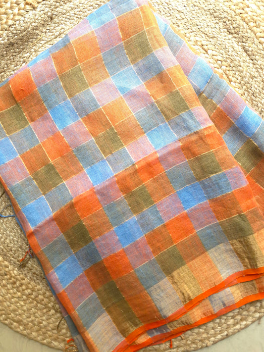 Linen - Multi Colour checks