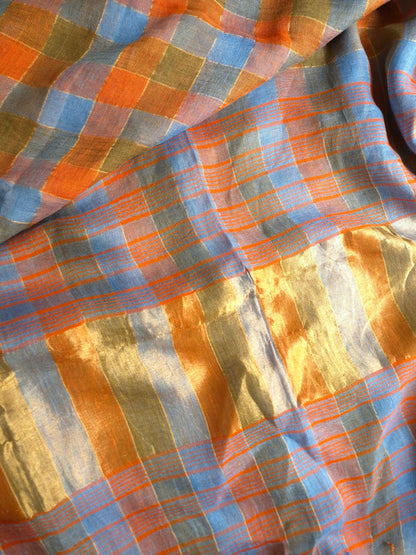 Linen - Multi Colour checks