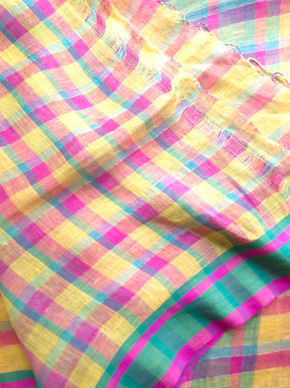 Linen - Multi Colour Stripes