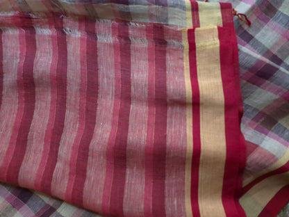 Linen - Multi Colour checks