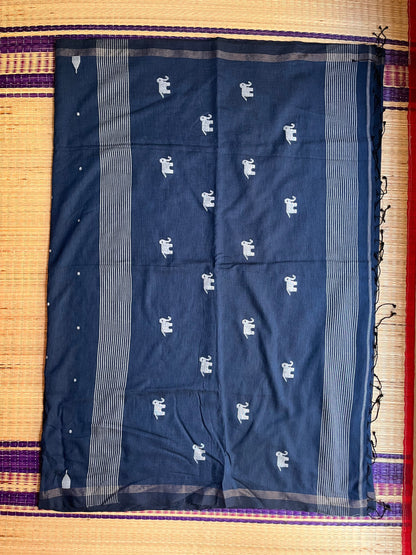 Jamdhani - Muted Blue