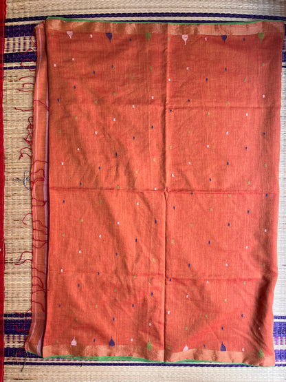 Jamdhani - Rust Orange