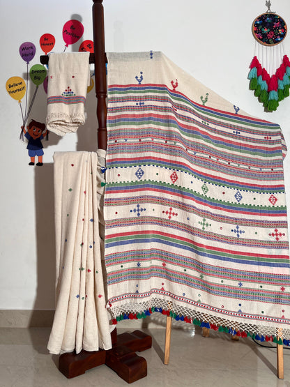 Bhujodi Kala Cotton - Cream