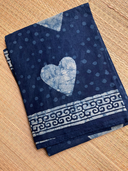 Indigo Saree - 004