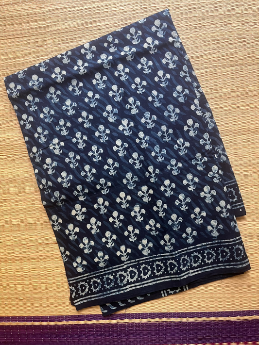 Indigo Saree - 014