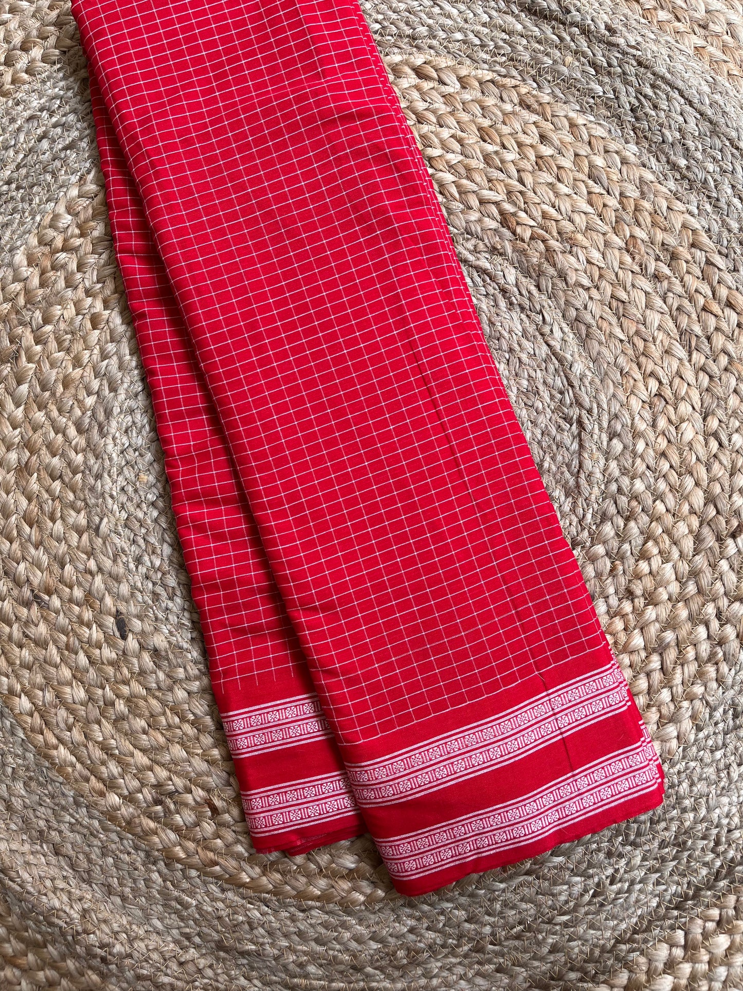 Kunbi - Traditional Red Saree