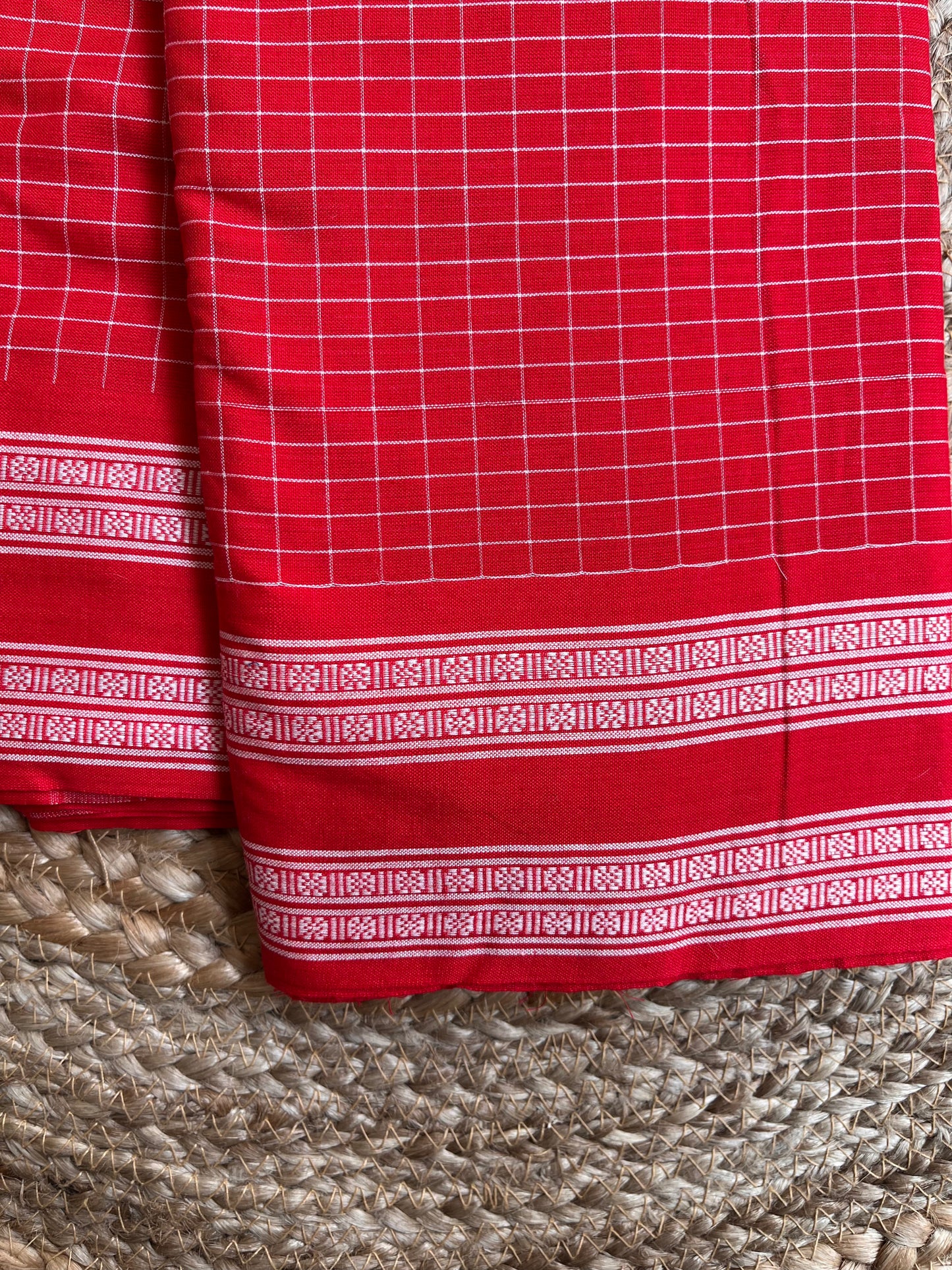 Kunbi - Traditional Red Saree