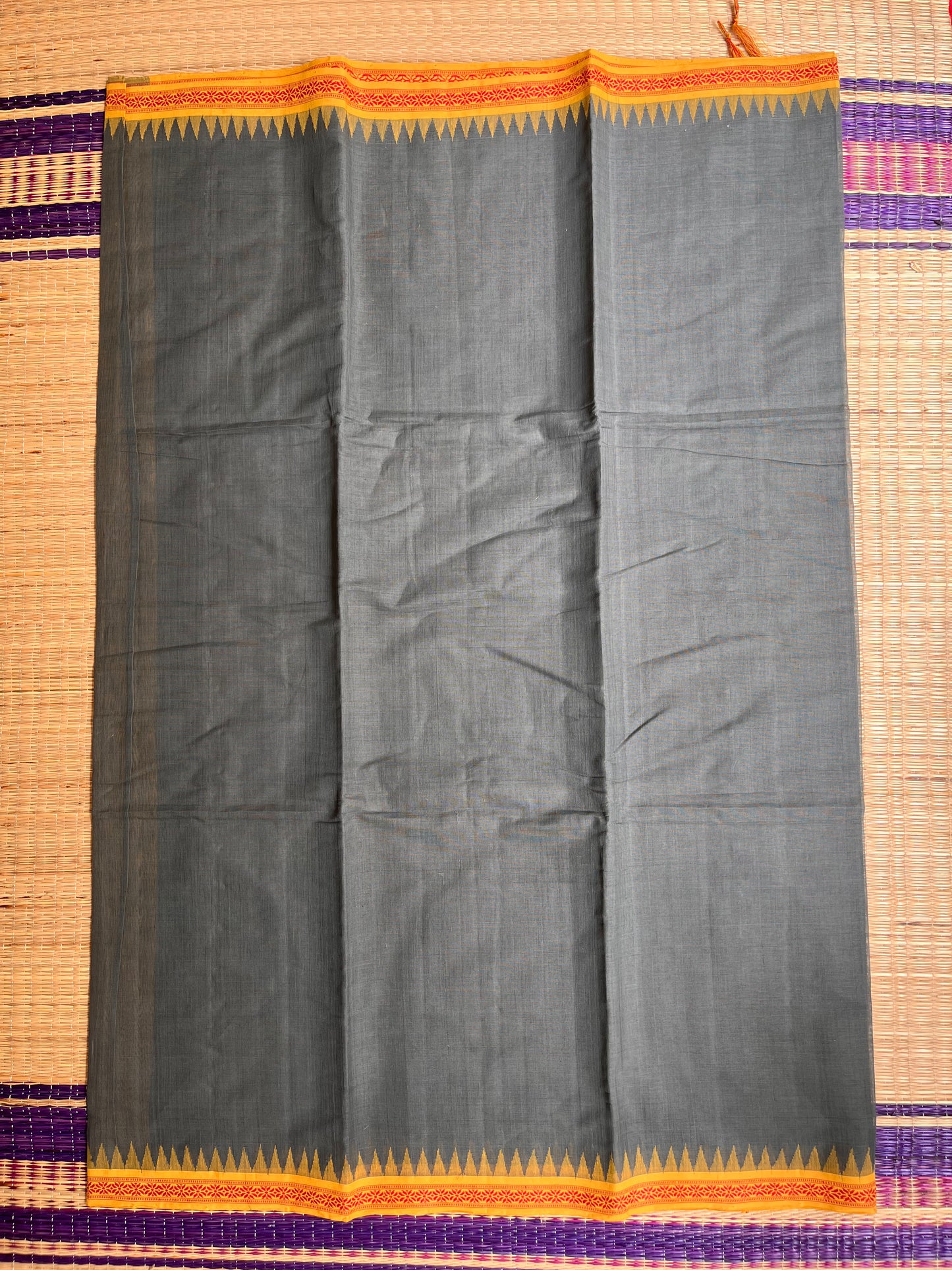Ponduru Khaddar -  Charcoal Grey