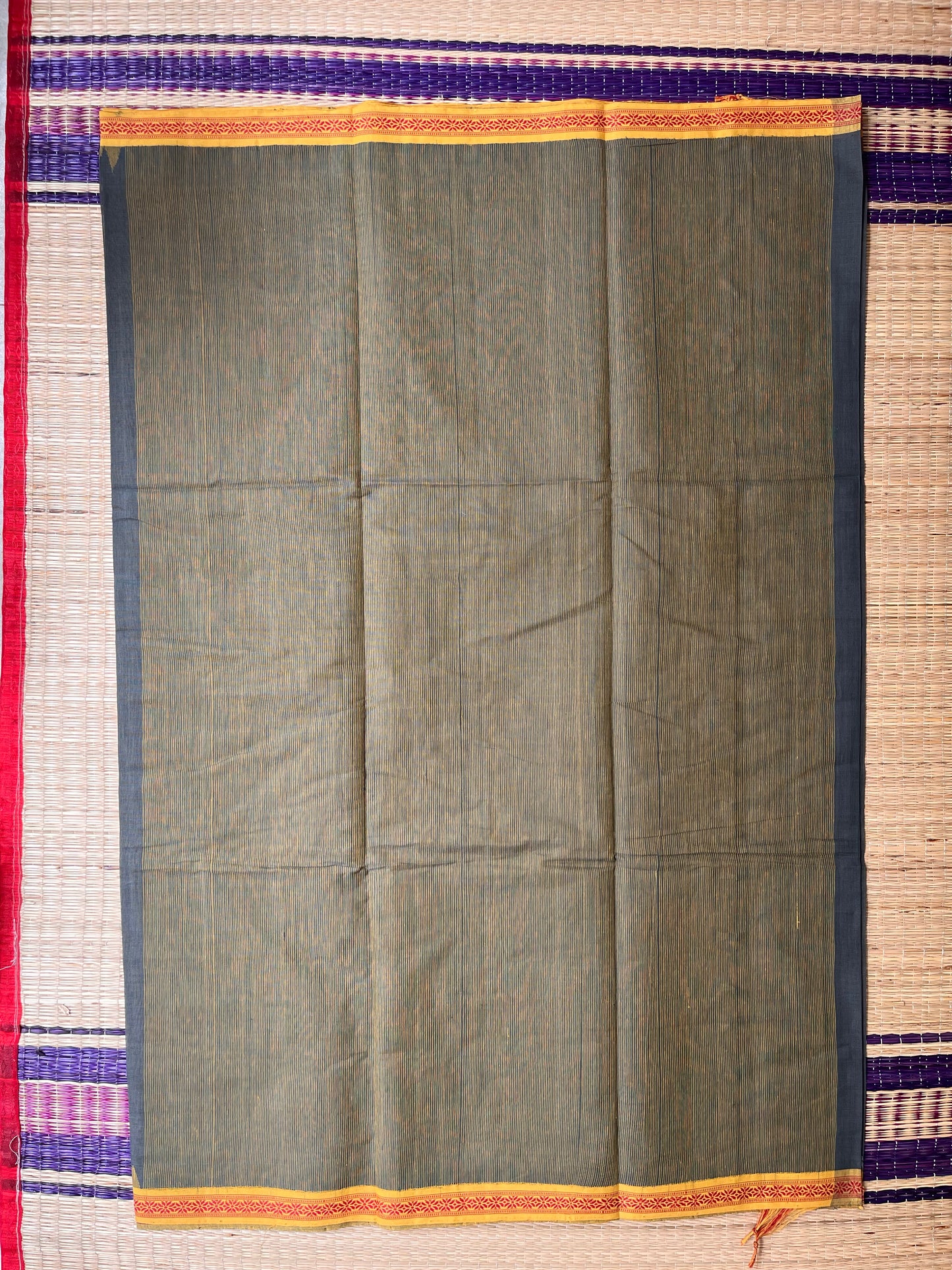 Ponduru Khaddar -  Charcoal Grey