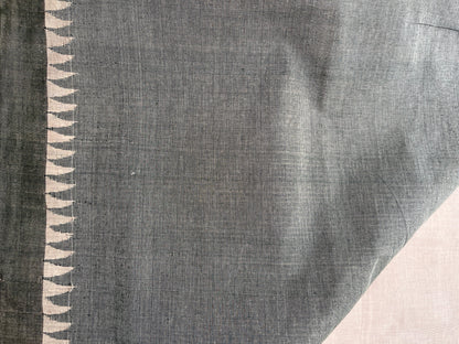 Ponduru Khaddar -  Grey with Green undertone