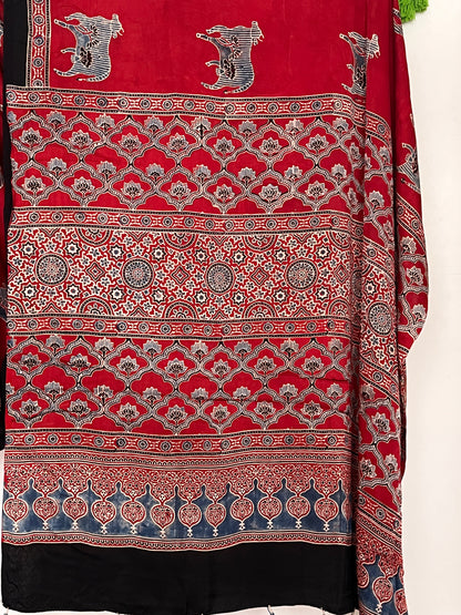 Ajrakh Modal - Red Cow