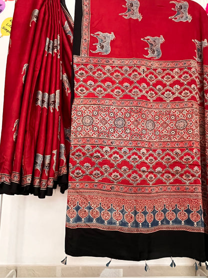Ajrakh Modal - Red Cow