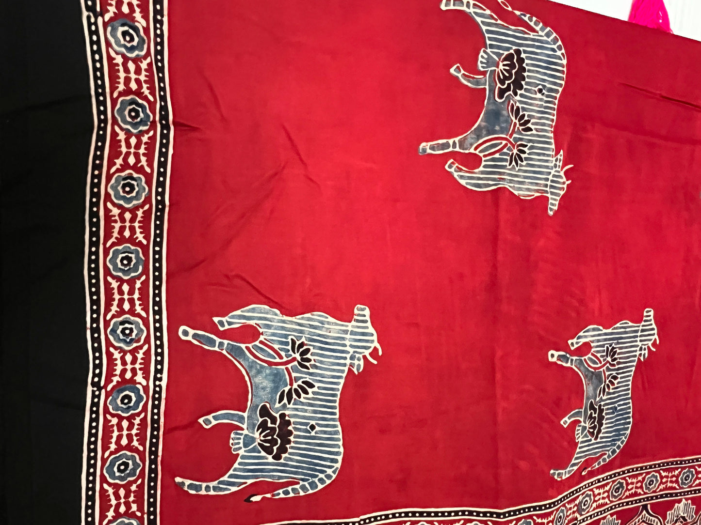 Ajrakh Modal - Red Cow