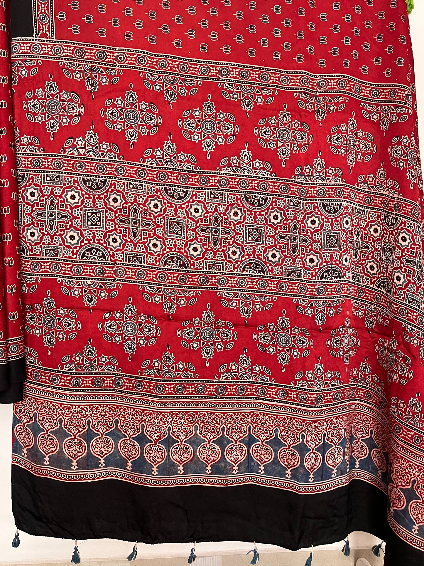 Ajrakh Modal - Red Lotus