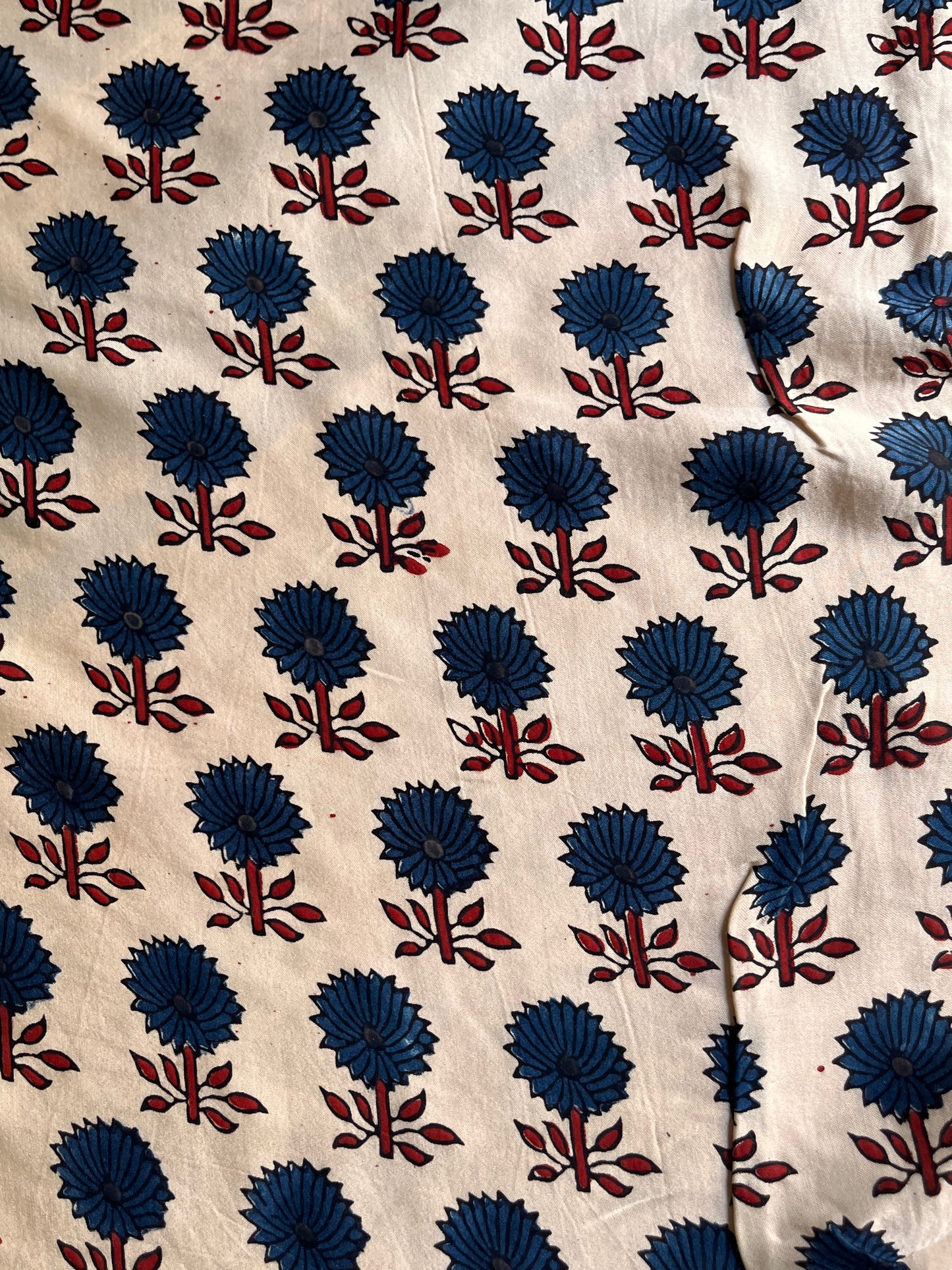 Ajrakh Modal - Cream