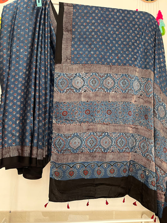 Ajrakh Modal - Blue