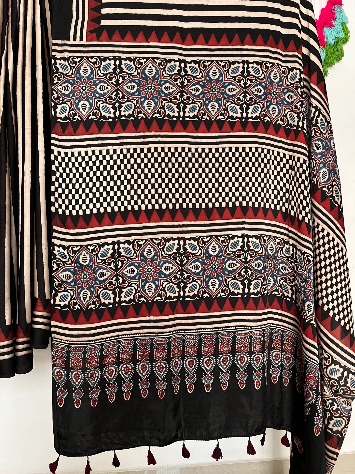 Ajrakh Modal - Cream