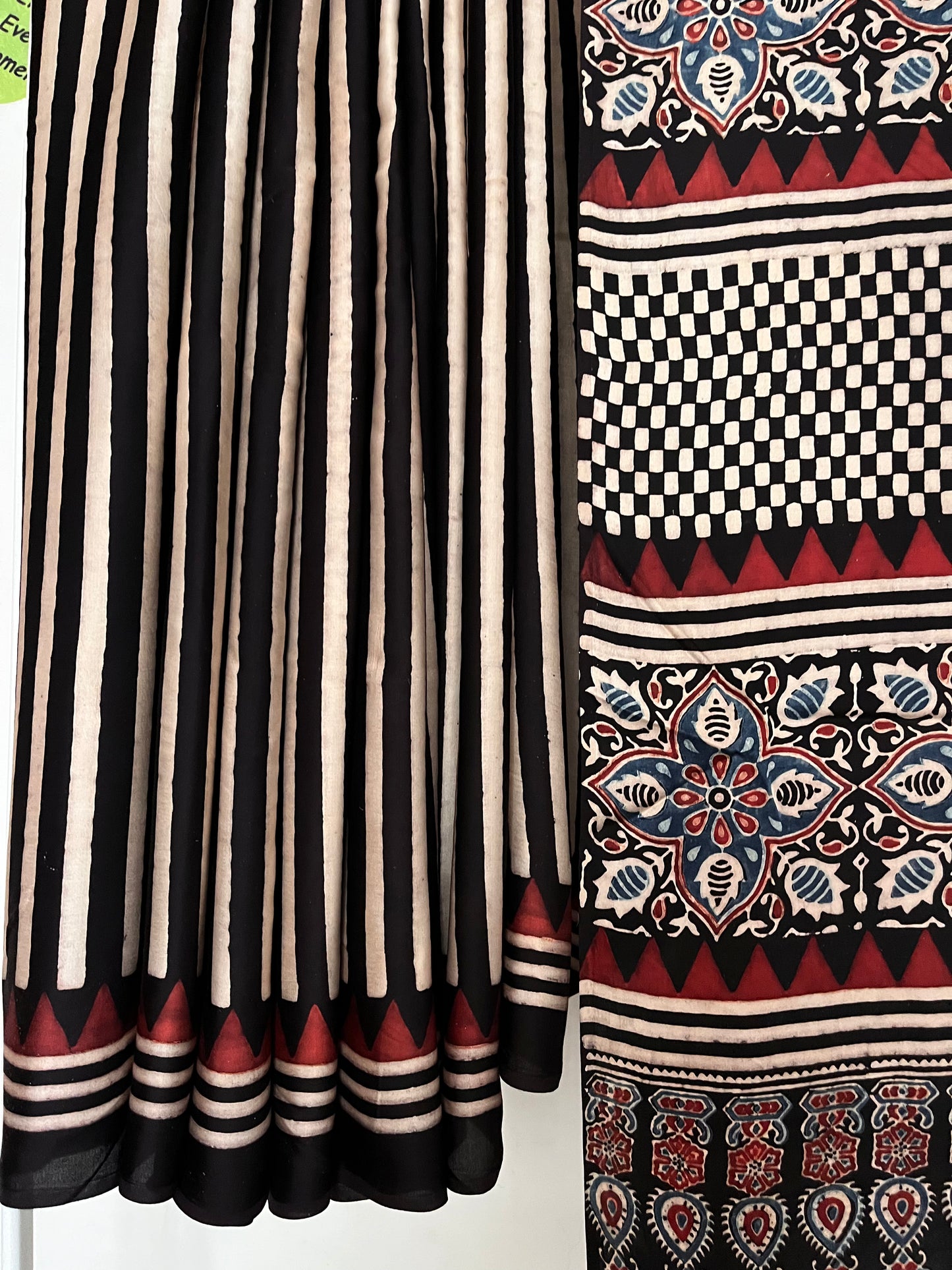 Ajrakh Modal - Cream