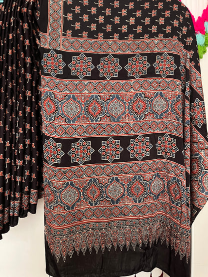 Ajrakh Modal - Black