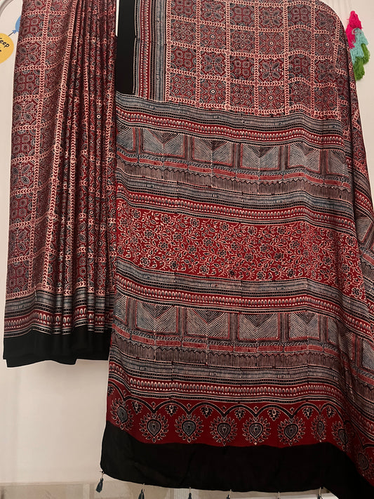 Ajrakh Modal - Red