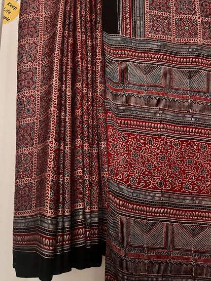 Ajrakh Modal - Red