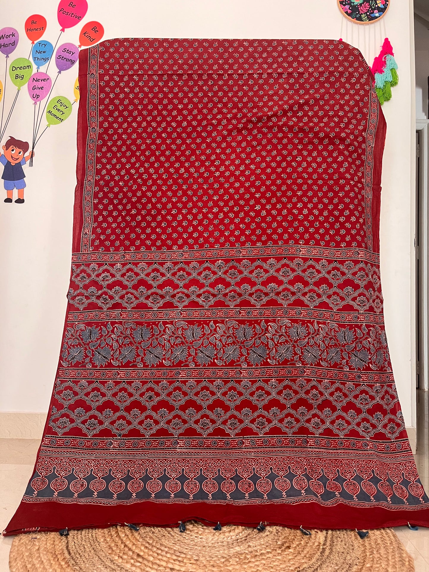Ajrakh Cotton - Red or Mitti