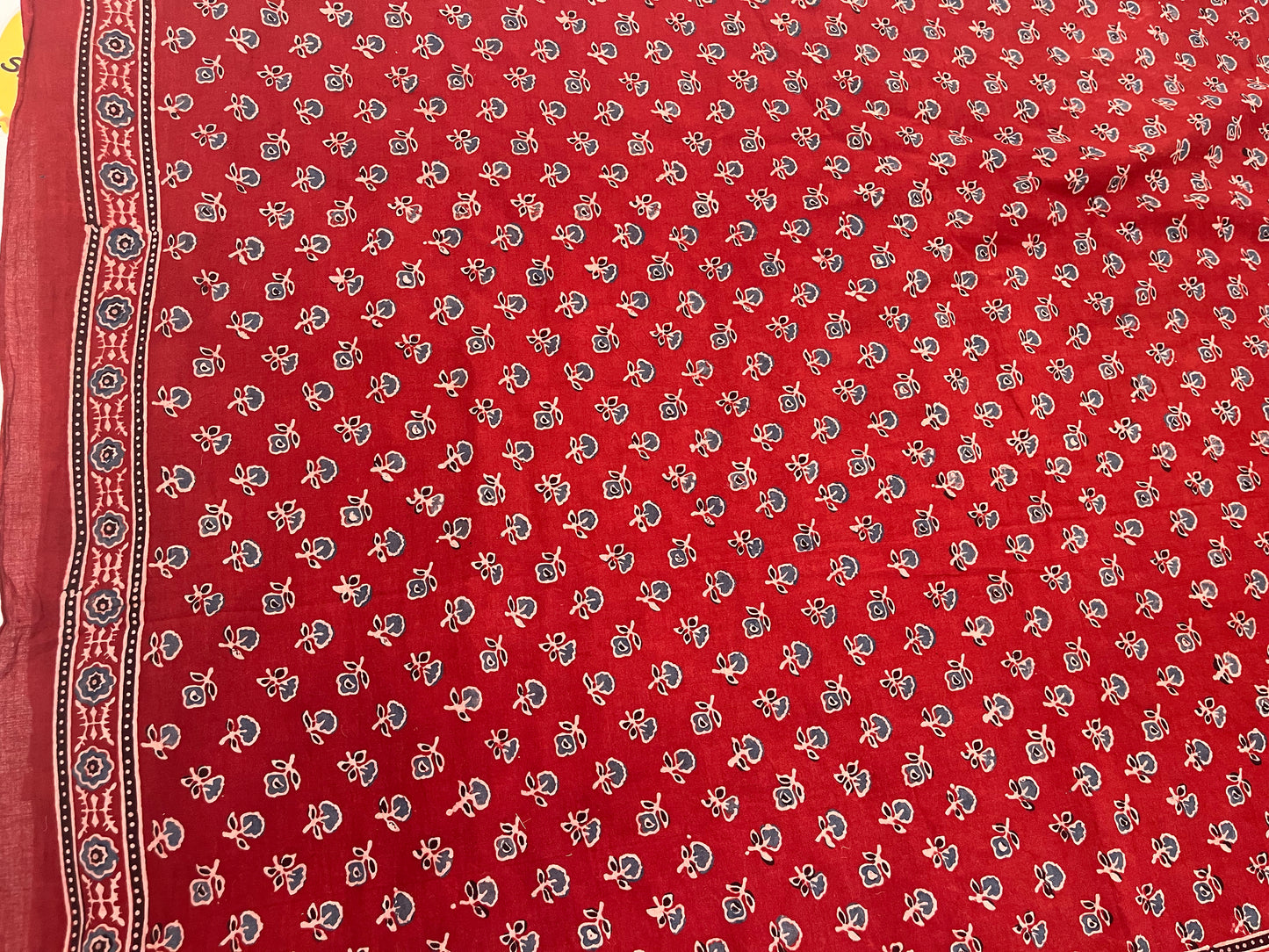 Ajrakh Cotton - Red or Mitti