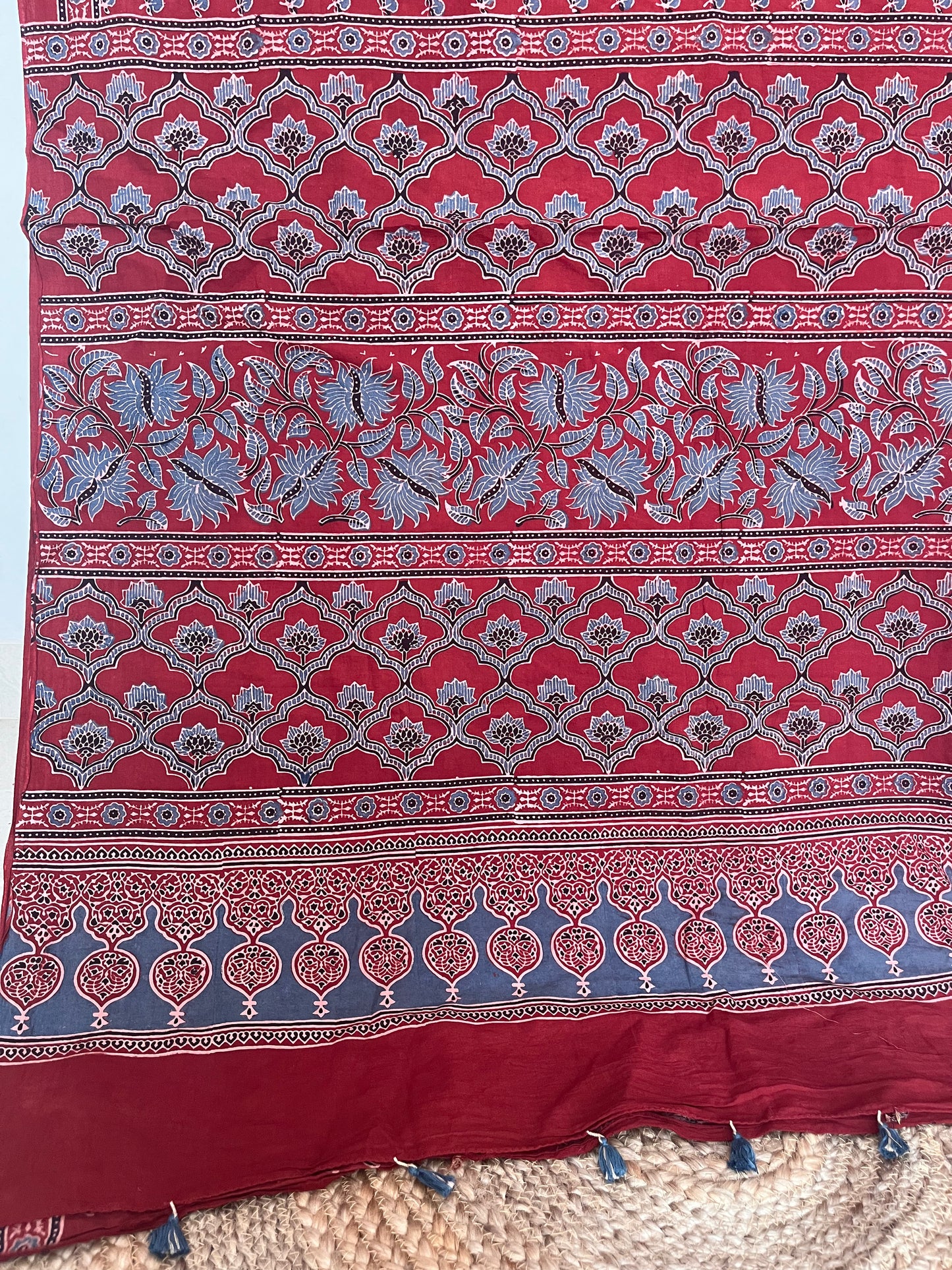 Ajrakh Cotton - Red or Mitti