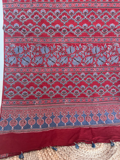 Ajrakh Cotton - Red or Mitti