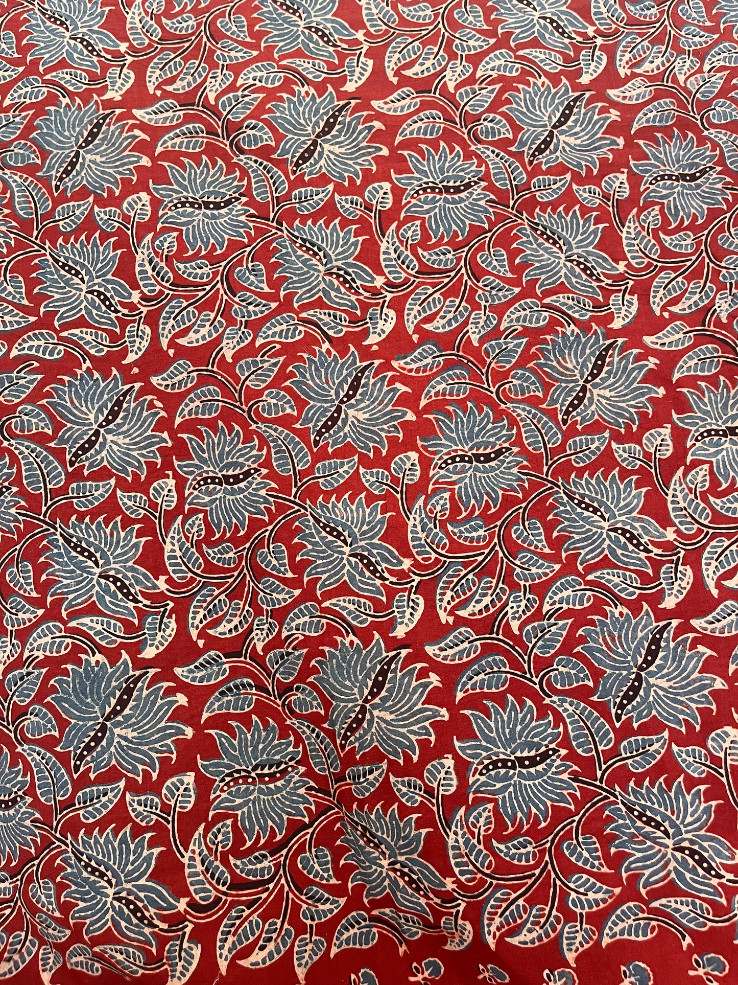 Ajrakh Cotton - Red or Mitti