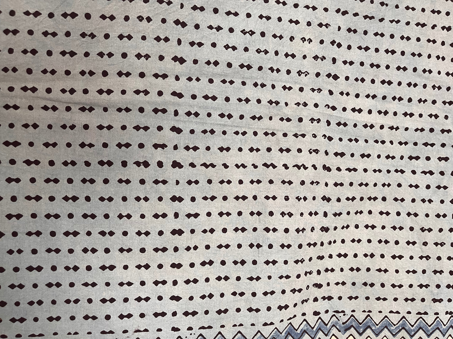 Ajrakh Cotton - Sage Green
