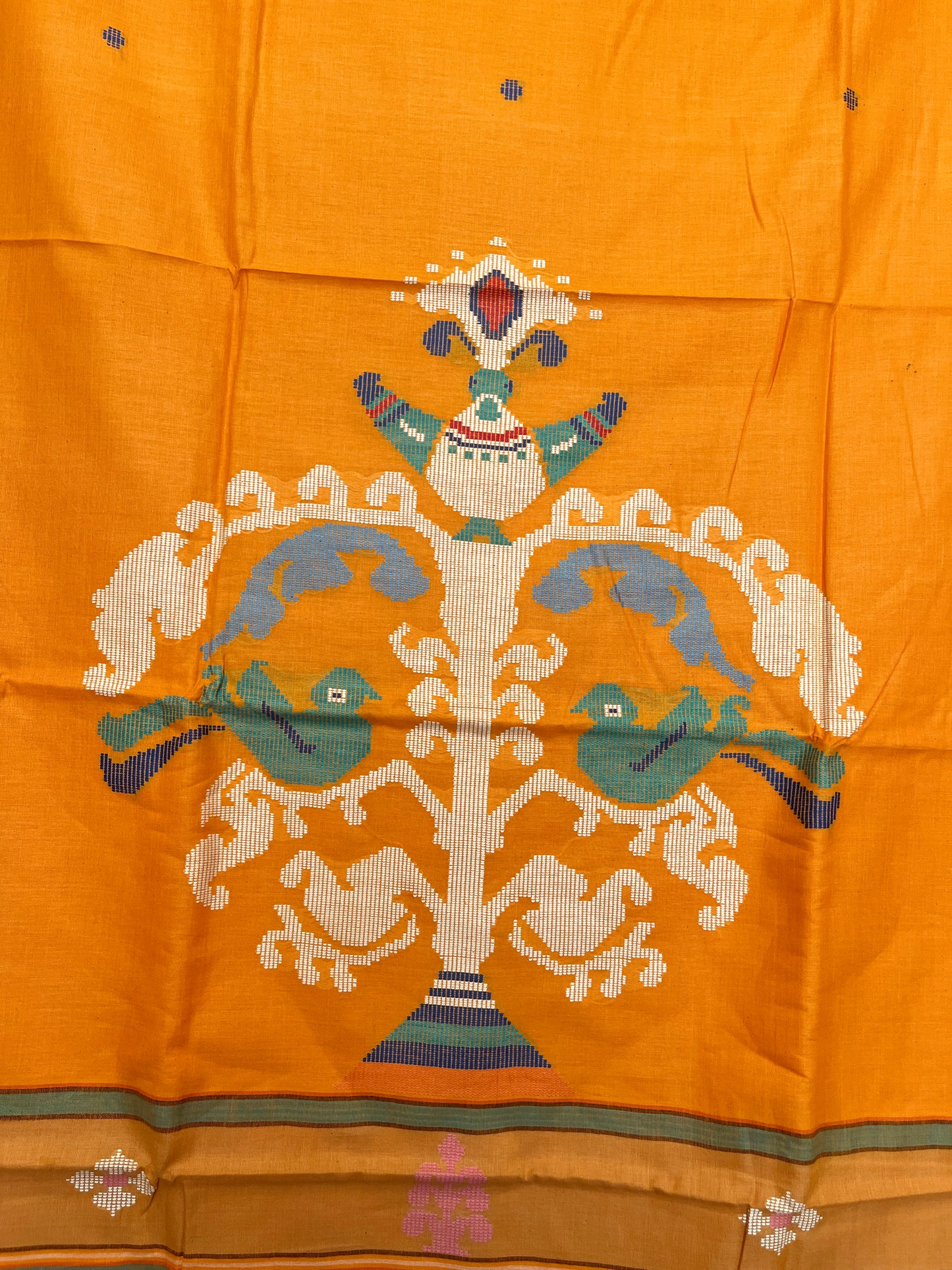 Bawan Buti - Marigold Orange