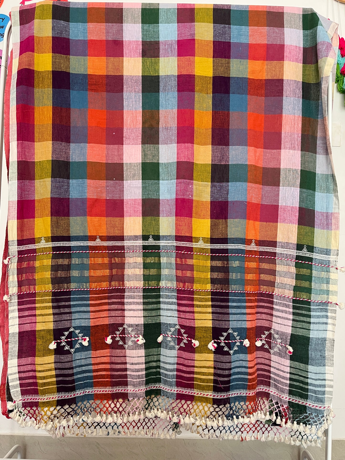 Bhujodi Kala Cotton Suits - Cream