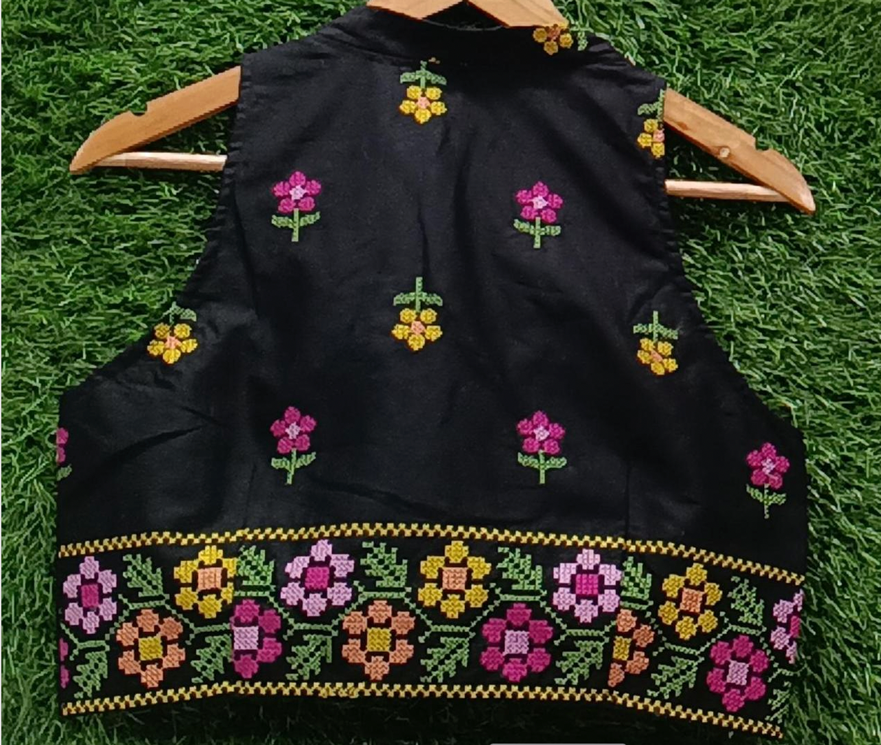 Cross Stitch Cotton Blouse