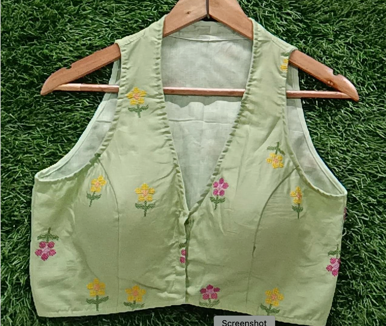 Cross Stitch Cotton Blouse